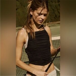 FP Movement by Free People Shirr Enough Tank Top